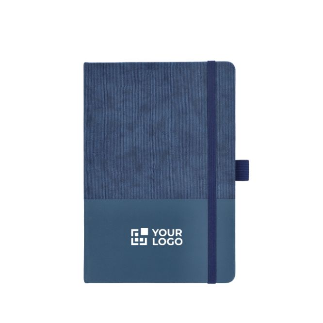 Taccuino in ecopelle dal design originale A5 pagine a righe