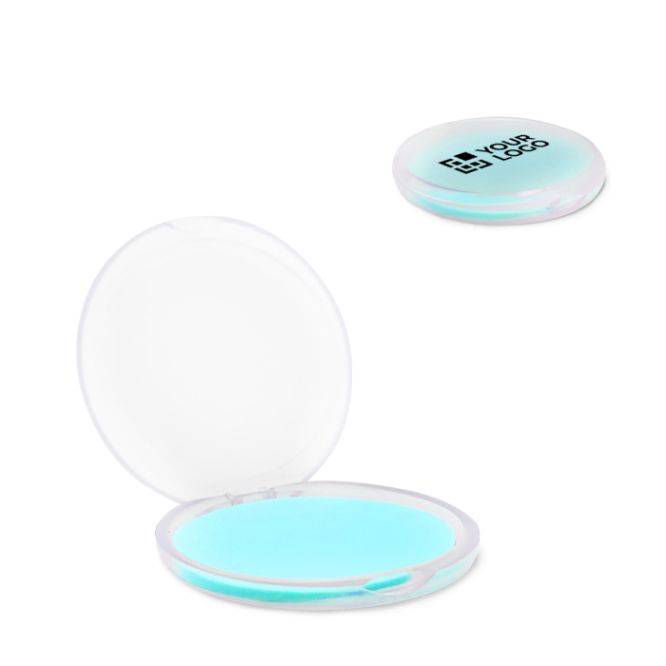 Custodia in plastica per sapone in fogli solubili in acqua