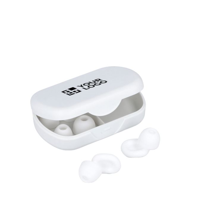 Tappi per le orecchie in silicone morbido con custodia e in 3 misure