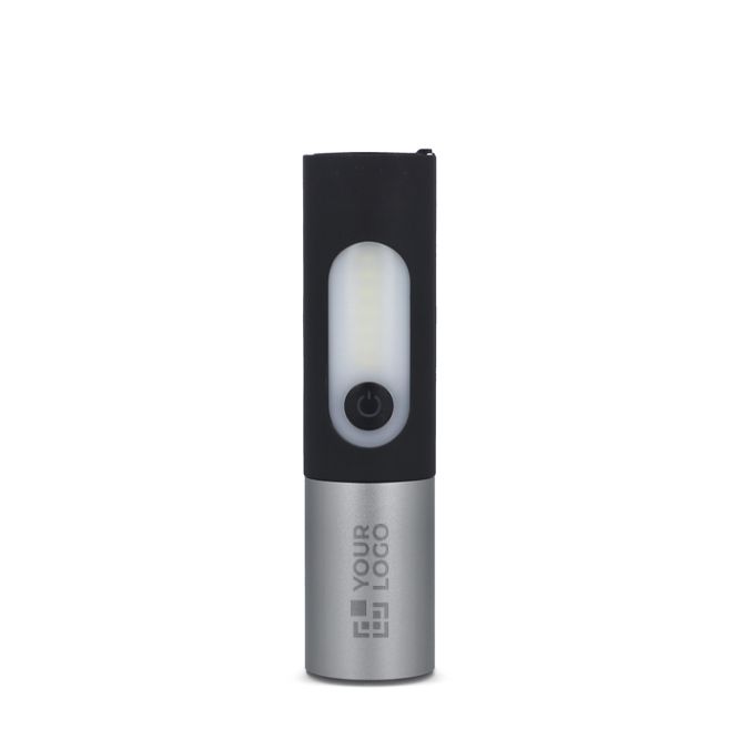 Torcia ricaricabile LED con diverse modalità e funzione zoom