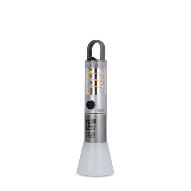 Torcia in alluminio riciclato a LED con funzione zoom