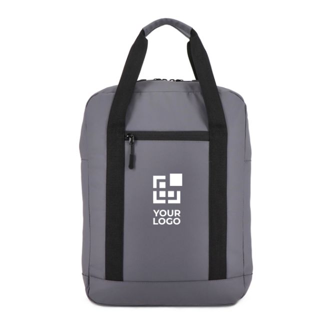 Zaino per laptop in RPET con strisce riflettenti 15,6''