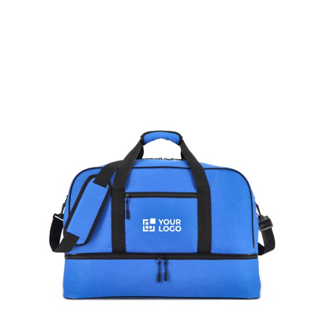 Borsa in poliestere riciclato per sport o viaggio 50L