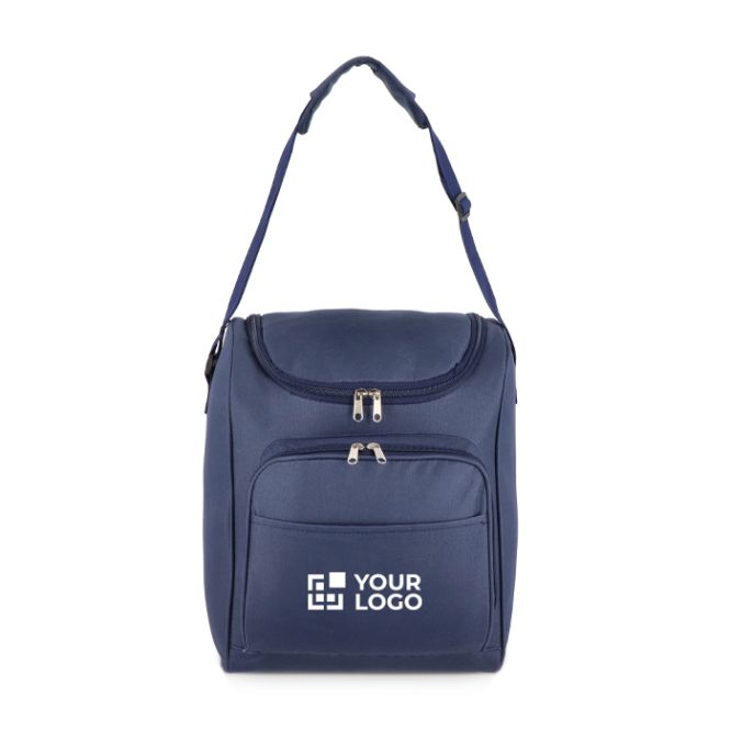 Borsa frigo con rivestimento in alluminio e doppio scomparto 13 l