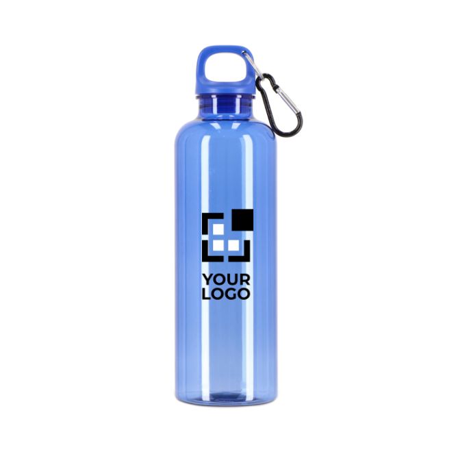 Borraccia di plastica in colori vivaci trasparenti 750 ml