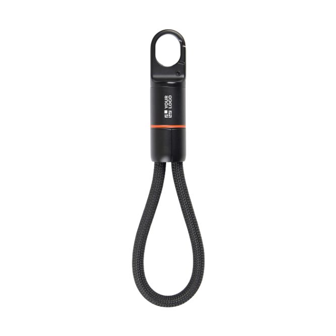 Cavo di ricarica rapida USB-C con moschettone Nordic Drift Everest 60W