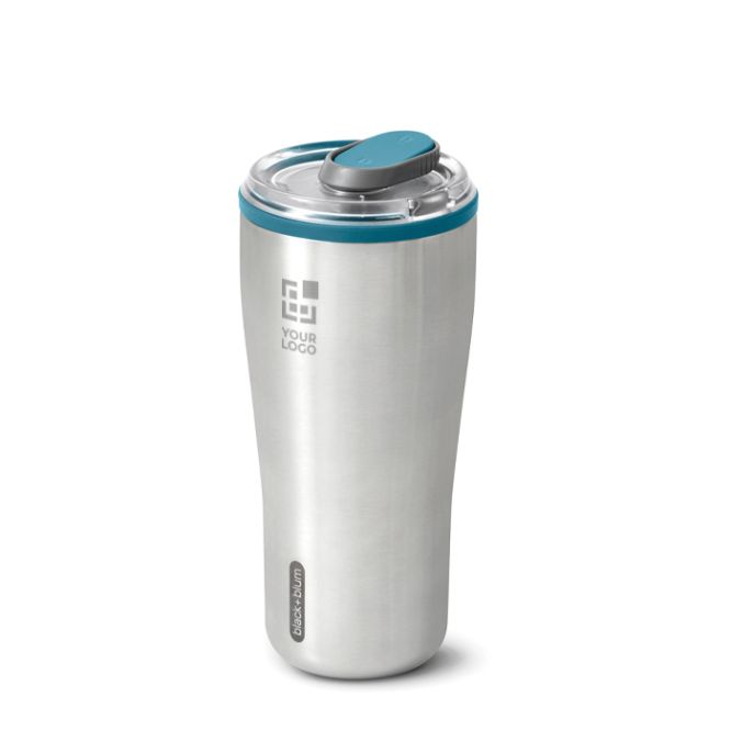 Bicchiere termico in acciaio inox antigoccia Black+Blum da 600ml