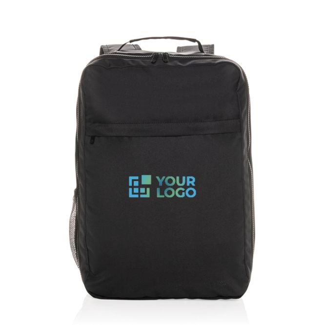 Zaino porta pc in RPET con tasca frontale per pc 15