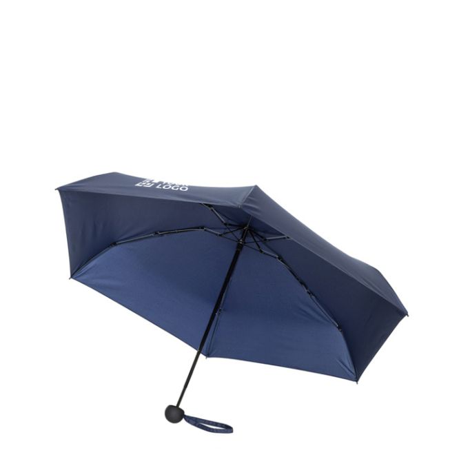 Ombrello mini manuale in tessuto rPET 190T con design resistente Ø100
