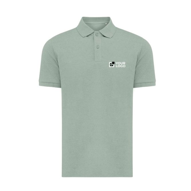 Polo vestibilità regular in cotone piquet 220 g/m² Iqoniq Yosemite