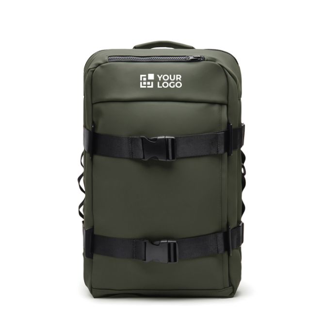 Zaino Explorer ecologico con cinghia da viaggio per pc 15,6