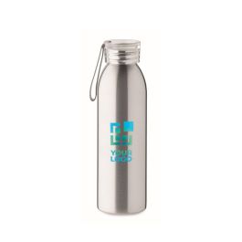 GMMH Fiaschetta In Acciaio Inox Con Custodia In Ecopelle – Set Guevara LN 35-18 – Capacità 240 Ml, Piatta, Ideale Per Viaggi