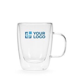 Set 10 Tazze Caffè In Vetro Borosilicato A Doppia Parete 80ml - Fatte A Mano, Resistenti Al Calore