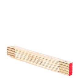 Righello Pieghevole Legno 1 Metro - Scala Metrica Per Carpentiere, Scuola E Disegno