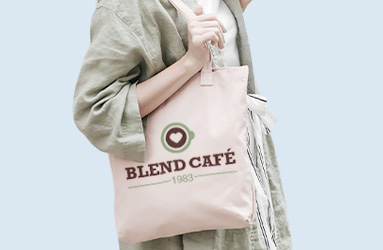 Shopper di cotone aziendale personalizzata 