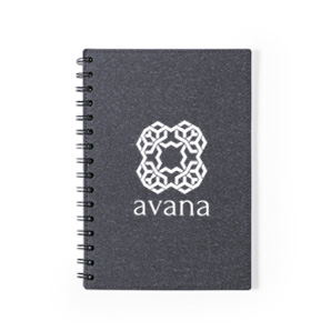Blocco notes con logo aziendale per eventi