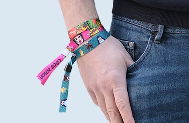 braccialetti stampa a tutto colore