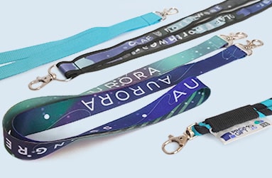 Lanyard con moschettone