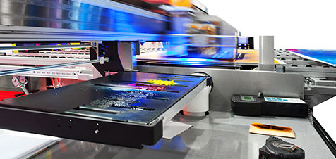 post sulla stampa uv