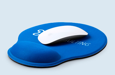 Tappetini mouse personalizzati economici con logo