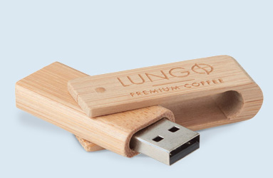 USB eco de madera